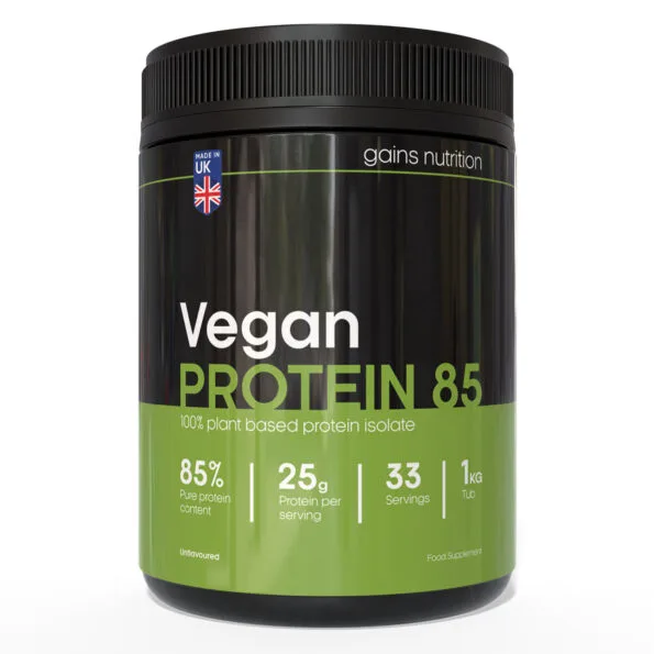Gains Nutrition Vegan Protein 85