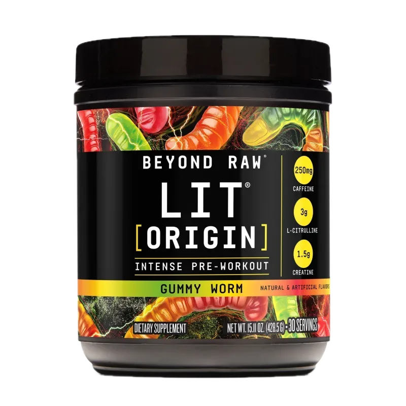 Beyond Raw LIT Origin Pre Workout Powder