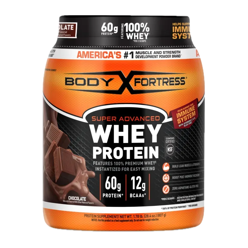 Body Fortress Super Advanced 100% Premium Whey Protein Powder
