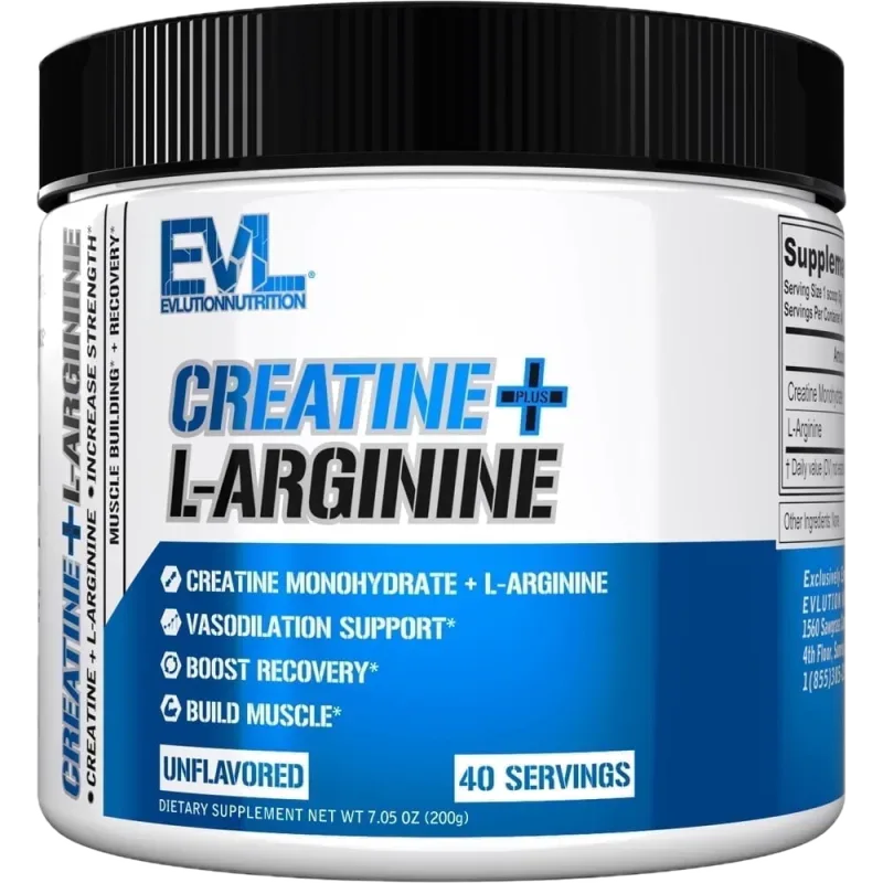 Evlution Nutrition Creatine + L-Arginine