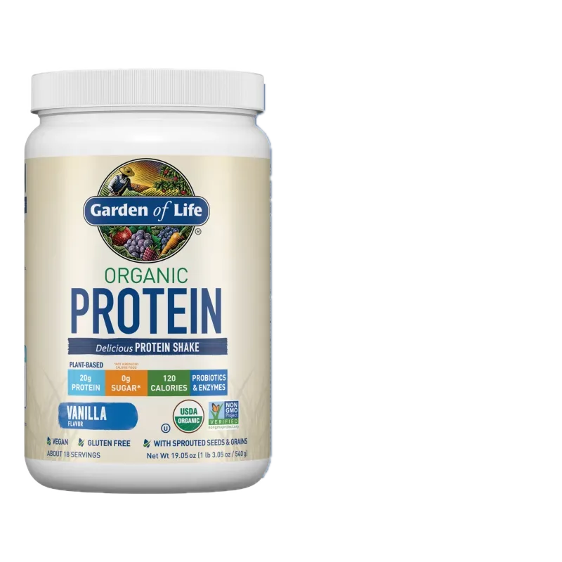 Garden of Life Organic Plant-Based Protein Powder