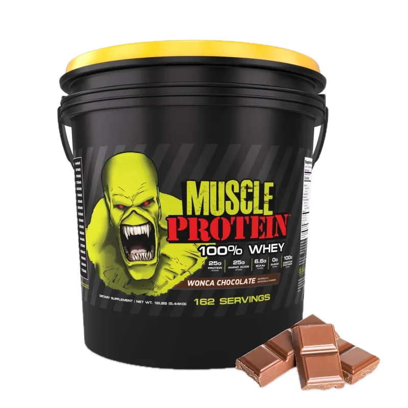 Goliath Labs Whey Protein Powder [ Bucket] Chocolate Flavor