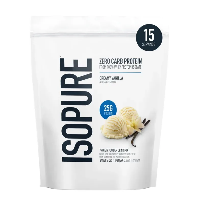 Zero Carb 100% Whey Protein Isolate Powder