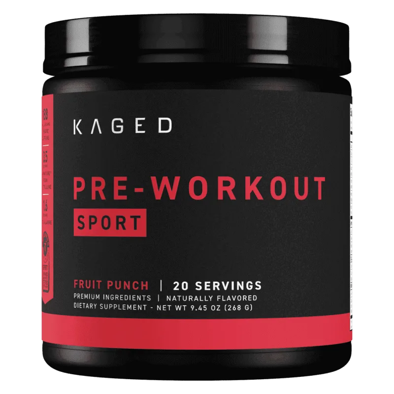 Kaged Muscle Pre-Workout Sport Fruit Punch