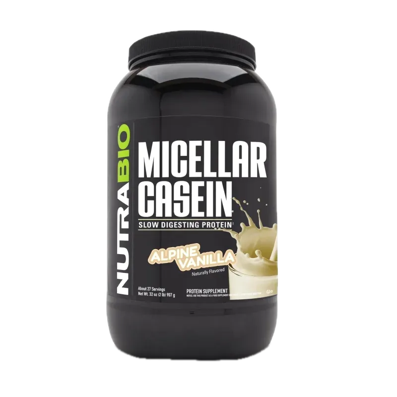 NutraBio Micellar Casein Protein Powder