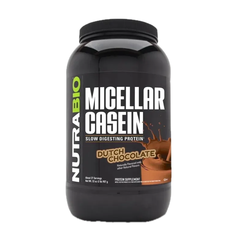 NutraBio Micellar Casein Protein Powder
