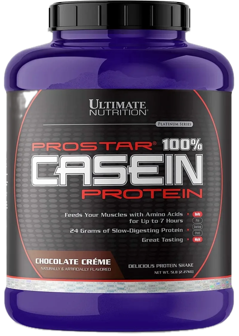 Ultimate Nutrition Prostar 100% Micellar Casein Protein Powder-Chocolate Crme